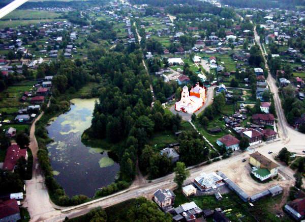 Костромская область с высоты птичьего полета