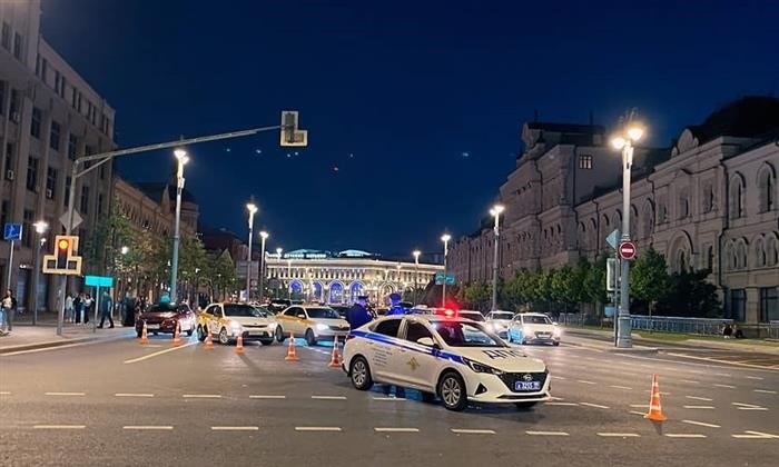 Полиция на улицах Москвы