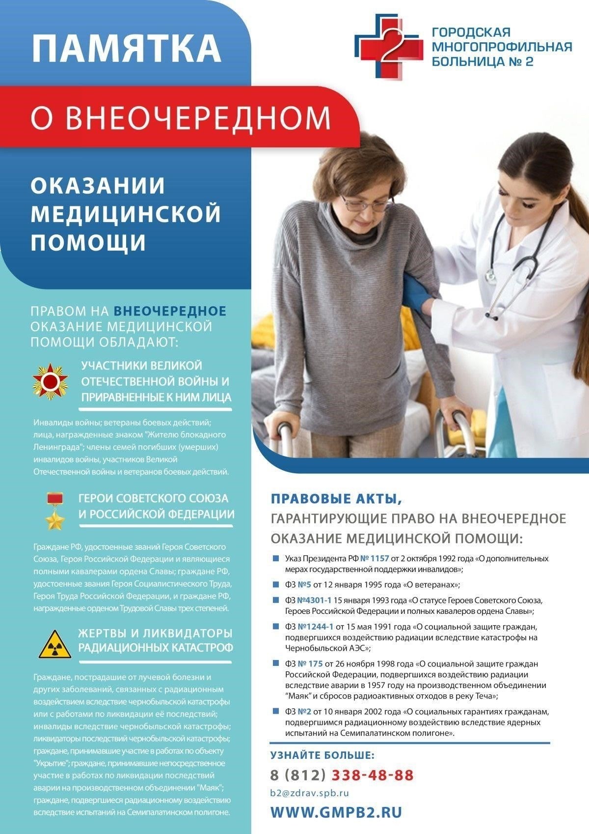 Доступ ветеранов к медицинским услугам в России