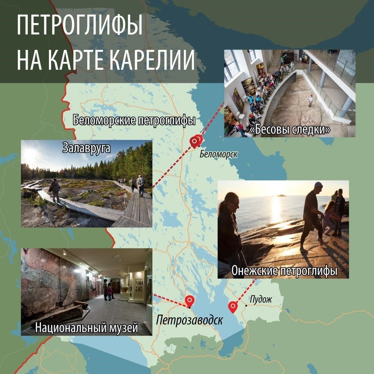Исследуя петроглифы и древние места: Путешествие по истории Карелии