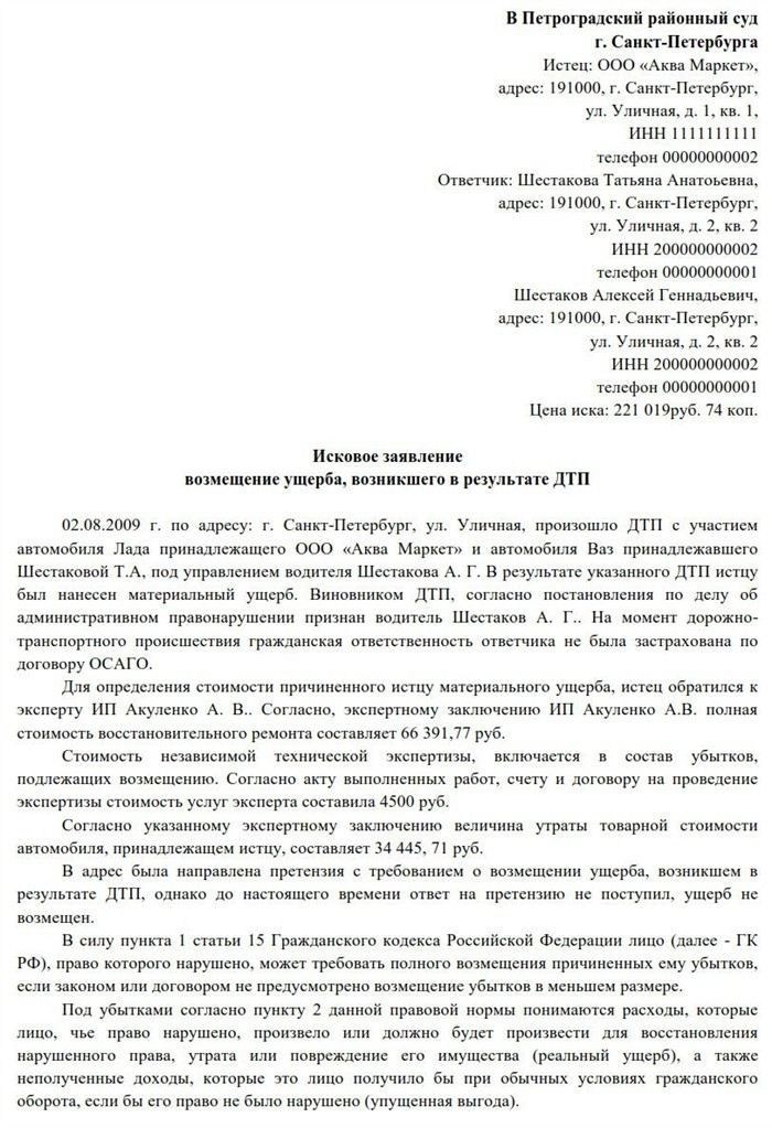 Сроки подачи иска и возможные последствия их нарушения
