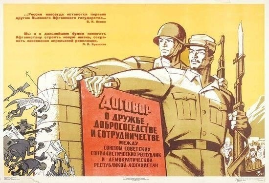 Роль советской помощи в поддержке афганского правительства