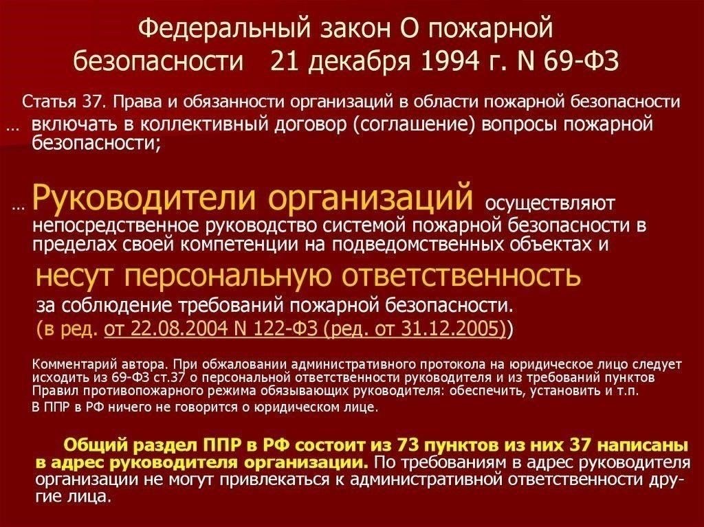Соблюдение требований и ответственность организации