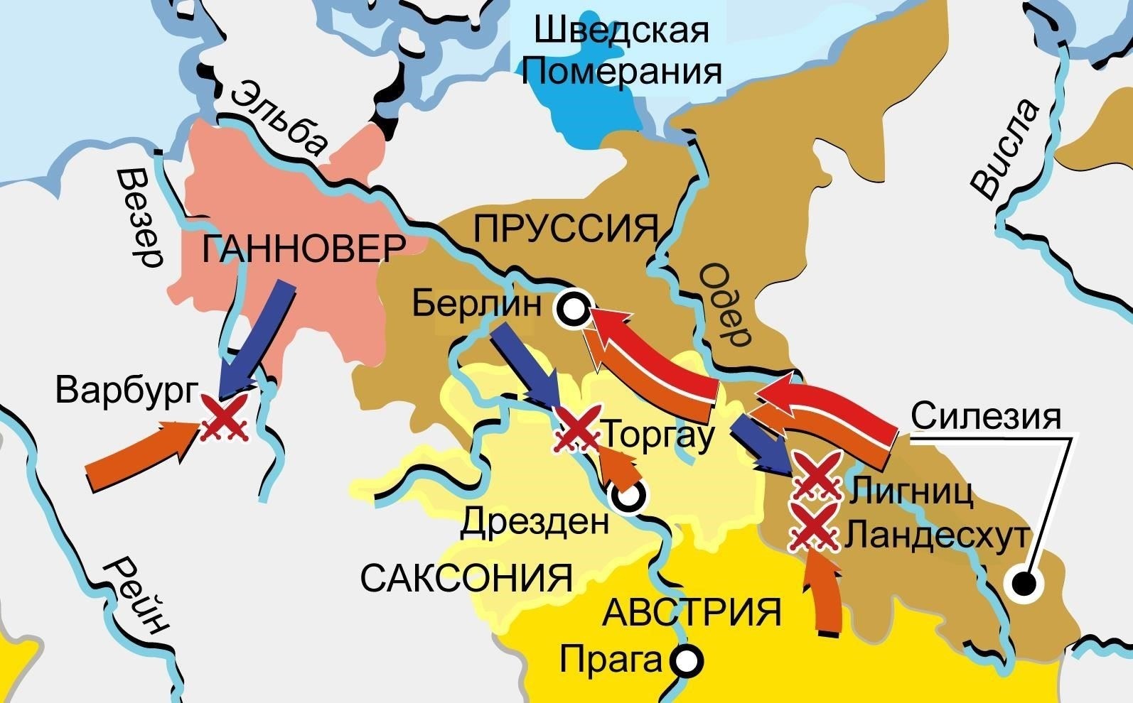 Вмешательство внешних держав: Франция, Швеция и Испания