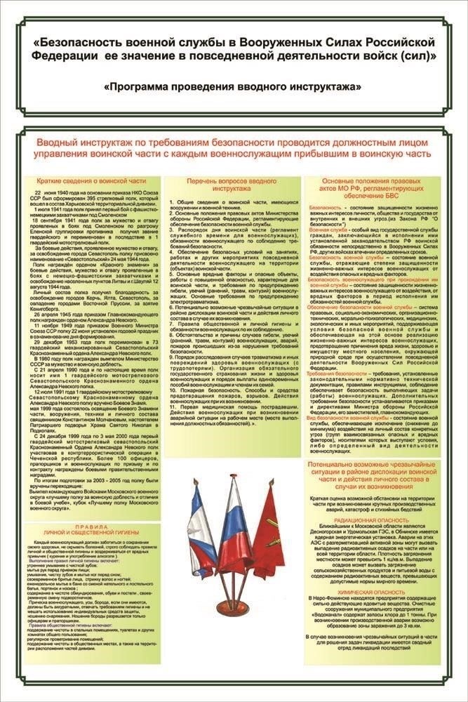 Воинская обязанность и общественная безопасность