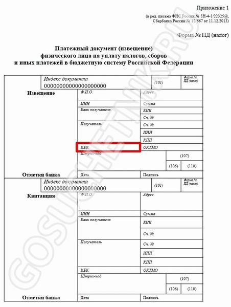 Как узнать КБК налоговой инспекции для оплаты