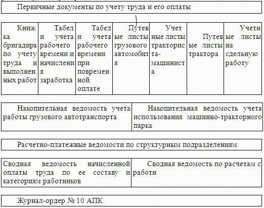 Общие требования к оформлению первичных документов